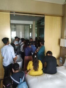 Site Visit to Conrad Hotel, Pune by Students of Semester 9 of LSRSoA