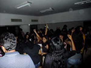 Dj party after two grueling days of study….