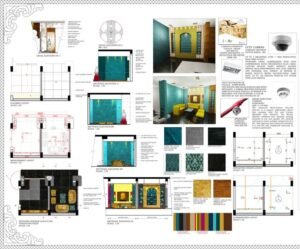 2st Year Student Works, Government Diploma in Interior Design LSRSA
