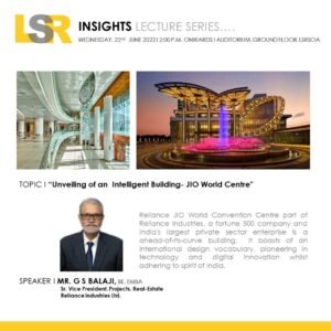 Unveiling of Intelligent Building – JWC LSRSA