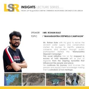 Maharashtra Stepwells Campaign by Rohan Kale at LSRSA
