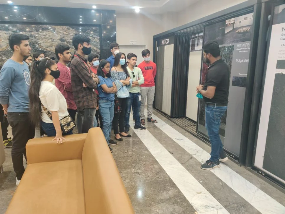 Industrial Visit Silvassa Bachelors Of Vocation In Interior LSRSA