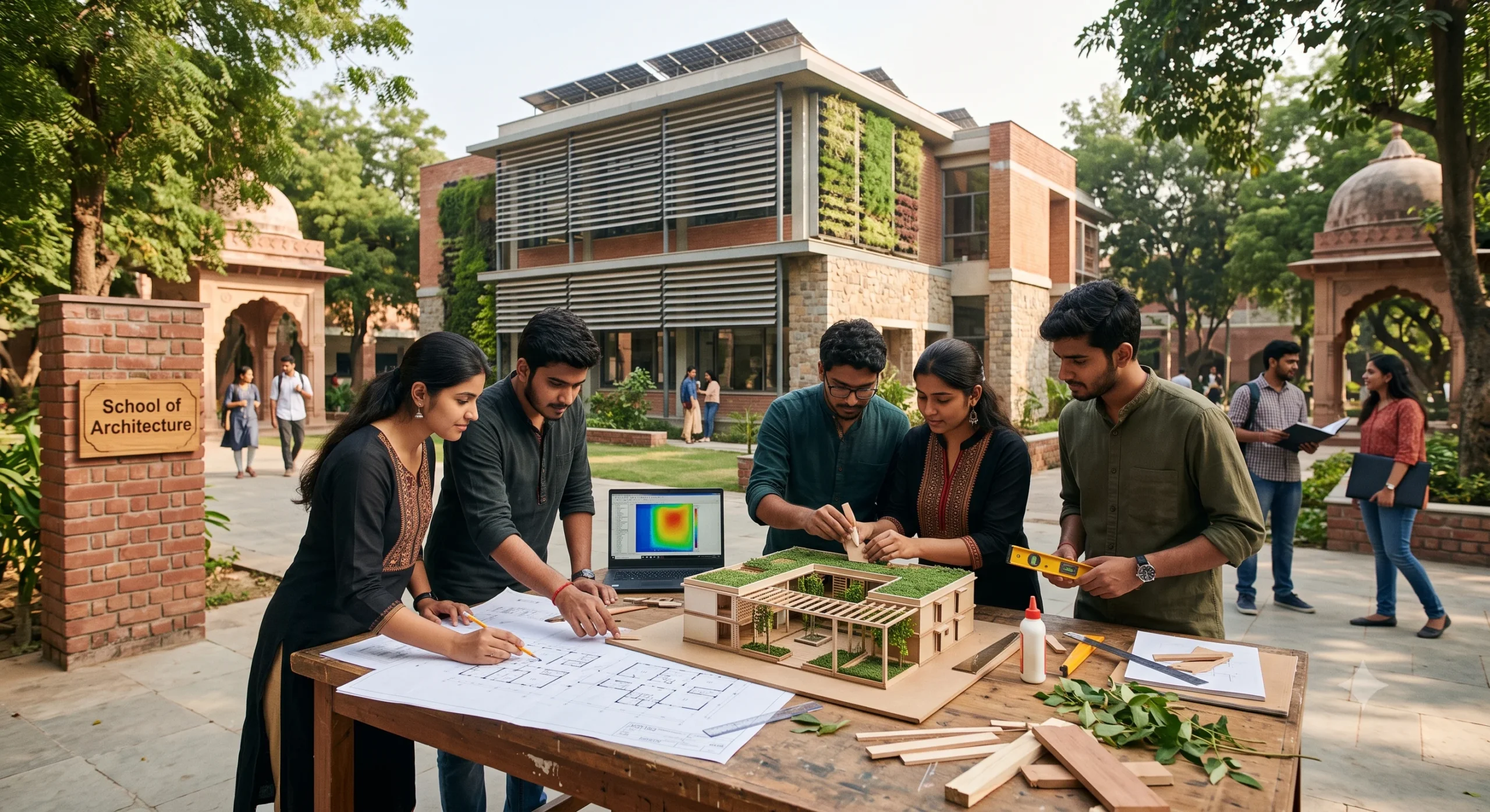 Learn Climate-Friendly Design at Top Architecture Colleges in India